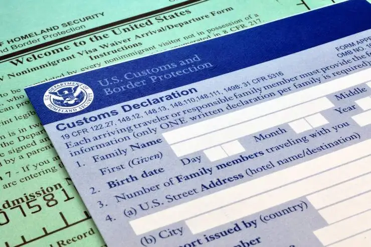Usa Customs 740