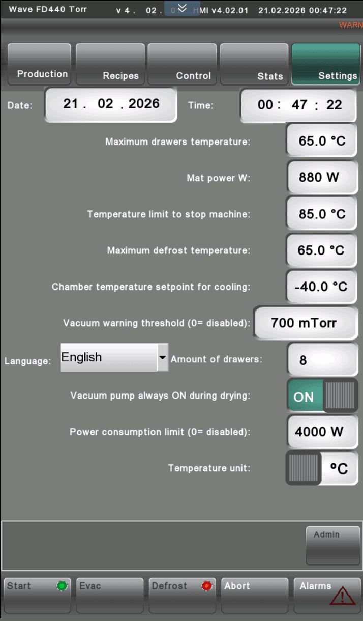 Fd470 Menu 5