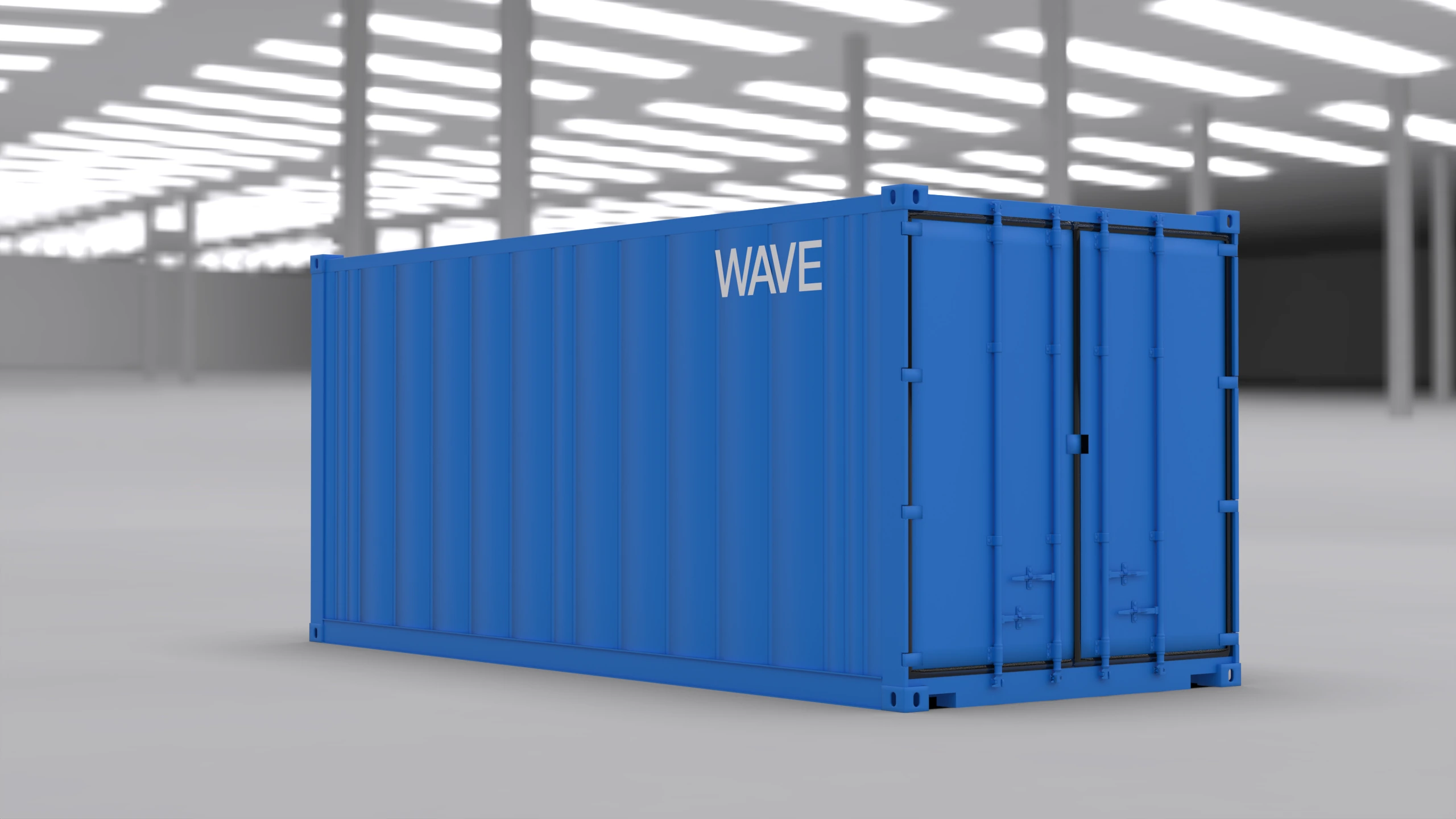 WAVE Produktvisualisierung · Ladetüren