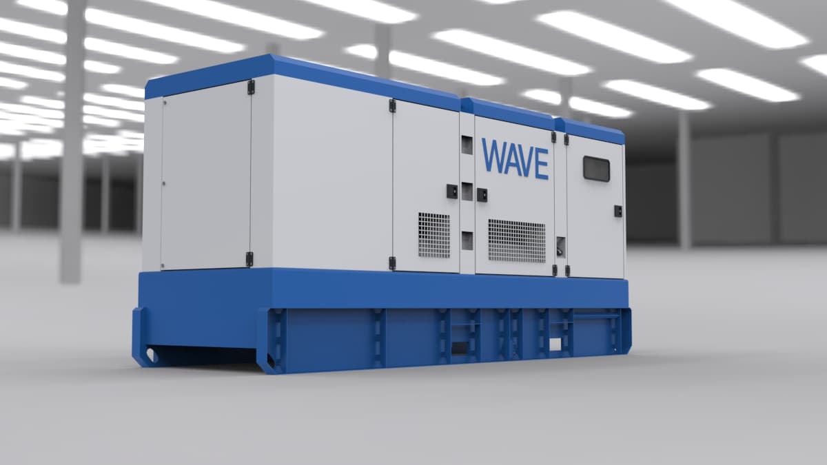 Generator 1500 - AI-überwachter Dieselgenerator mit Brain · serienmäßig inklusive