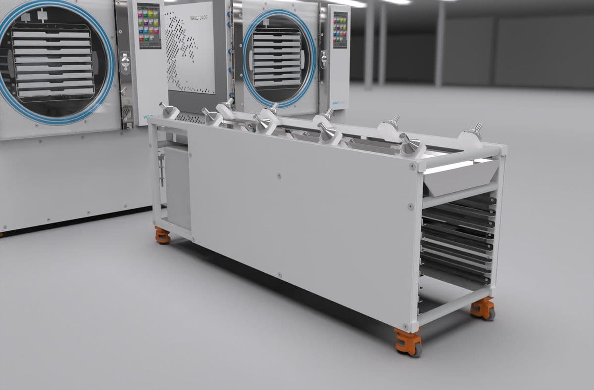 WAVE Mule - Loading-unit transfer & cleaning trolley