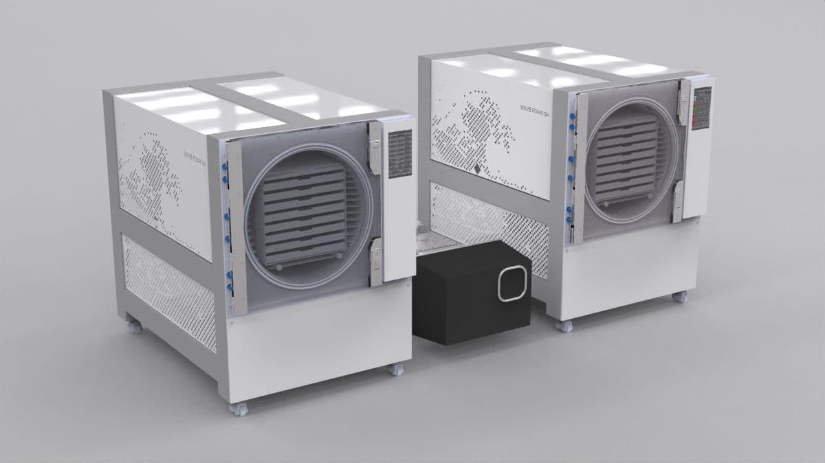 Power Pack - 2 × FD440 + Leybold Varodry 200 — produzione raddoppiata